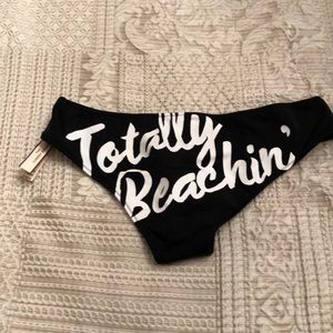 NWT Victoria’s Secret Black Bikini Swim Bottom!